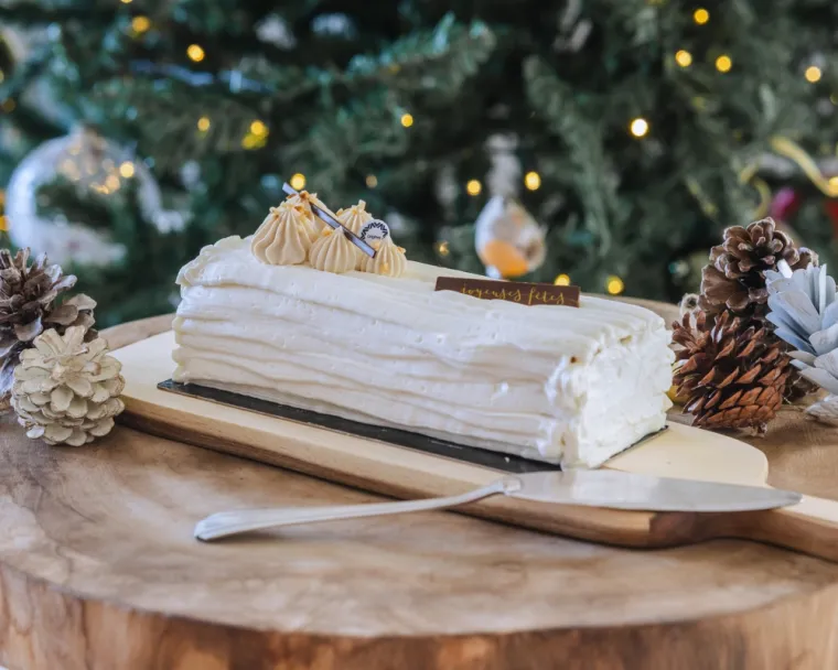 bûche de Noël 2024, origines pâtisserie, saint-Paul